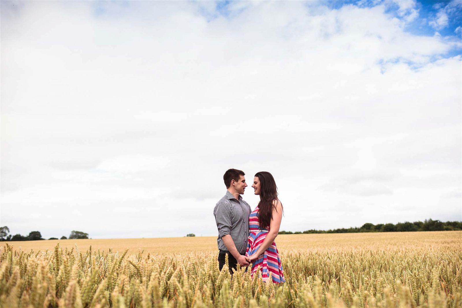 Creative portraits with stunning couple near their home at Chaddesley Corbett in Bromsgrove by Bromsgrove Reportage Wedding Photographer Stuart James