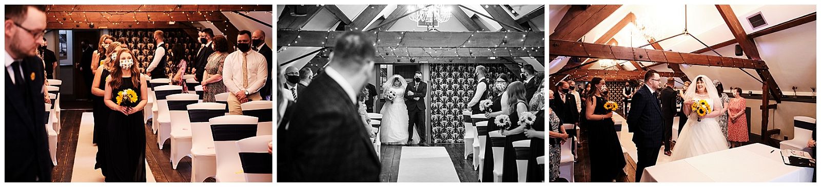 Creative documentary wedding photography at The Barns Cannock by Cannock Wedding Photographer Stuart James